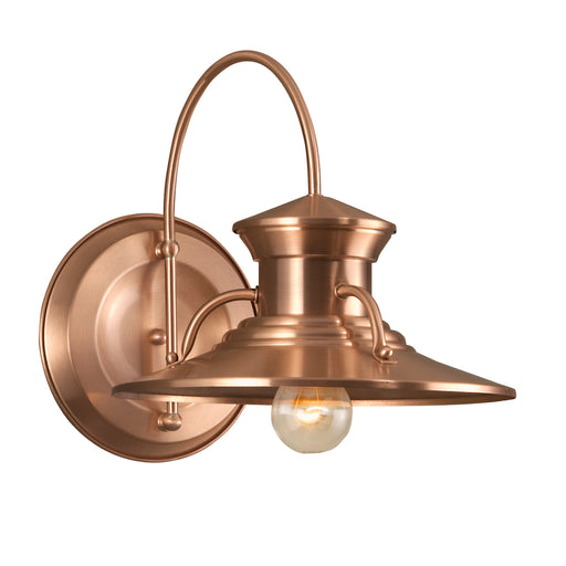 Norwell Lighting - 5155-CO-NG - One Light Wall Mount - Large Budapest Wall - Copper