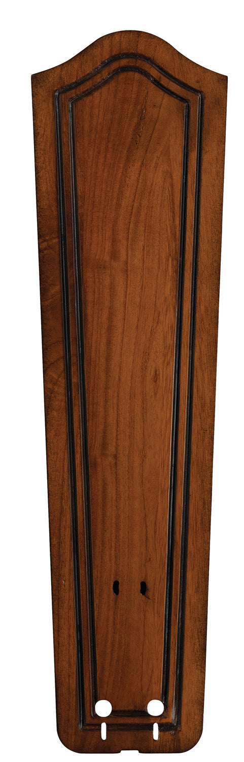 Fanimation - B5131RC - 22`` Carved Bulge Frame Wood Blade Set - 5, Rich Cognac - Isle Wood - Rich Cognac