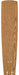 Fanimation - B6133MOMP - 26`` Standard Wood Blade - Isle Wood - Med Oak/Maple