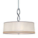 Forte - 7032-03-05 - Three Light Pendant - Chrome