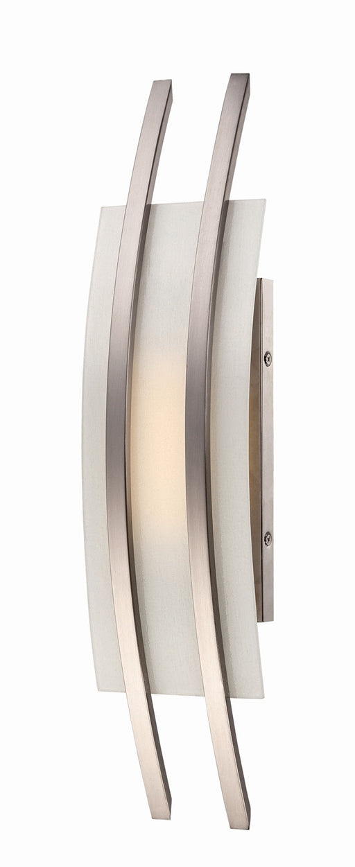 Nuvo Lighting - 62-102 - LED Wall Sconce - Trax - Brushed Nickel