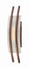 Nuvo Lighting - 62-122 - LED Wall Sconce - Trax - Hazel Bronze