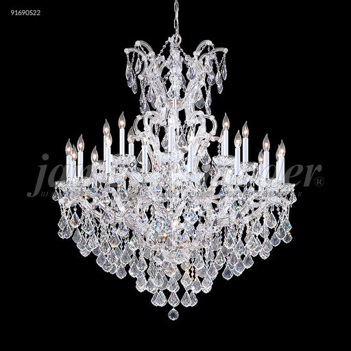 James R. Moder - 91690S22 - 25 Light Chandelier - Maria Theresa Grand - Silver