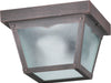 Quorum - 3080-7-5 - One Light Ceiling Mount - Outdoor Rust - Rust