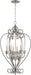 Quorum - 6854-9-64 - Nine Light Entry Pendant - Bryant - Classic Nickel
