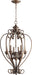 Quorum - 6854-9-86 - Nine Light Entry Pendant - Bryant - Oiled Bronze