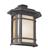 Trans Globe Imports - 5821-1 BK - One Light Wall Lantern - San Miguel - Black