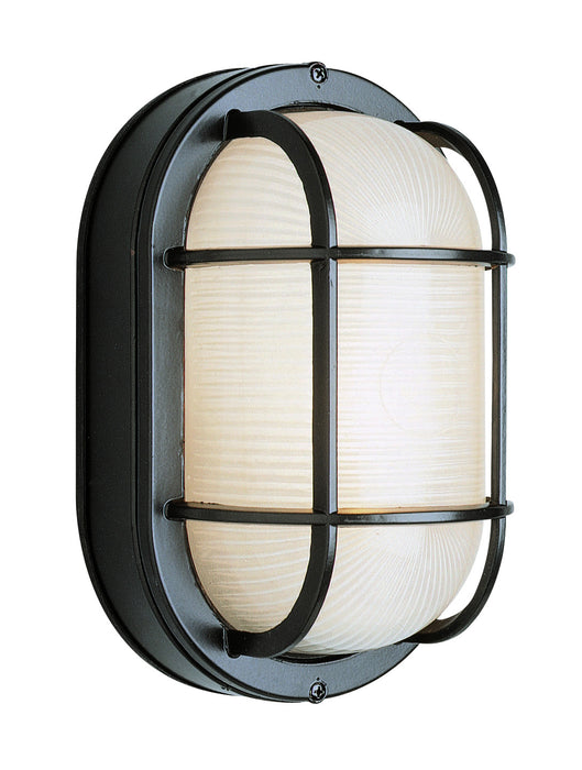 Trans Globe Imports - 41005 BK - One Light Bulkhead - Aria - Black