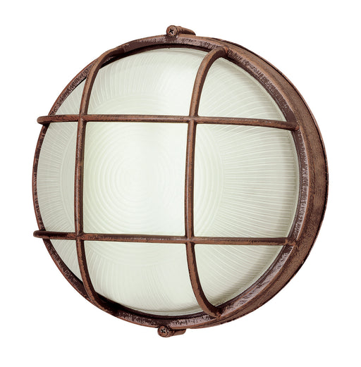 Trans Globe Imports - 41515 RT - One Light Bulkhead - Aria - Rust