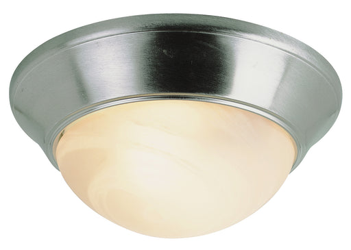 Trans Globe Imports - 57702 BN - Three Light Flushmount - Athena - Brushed Nickel