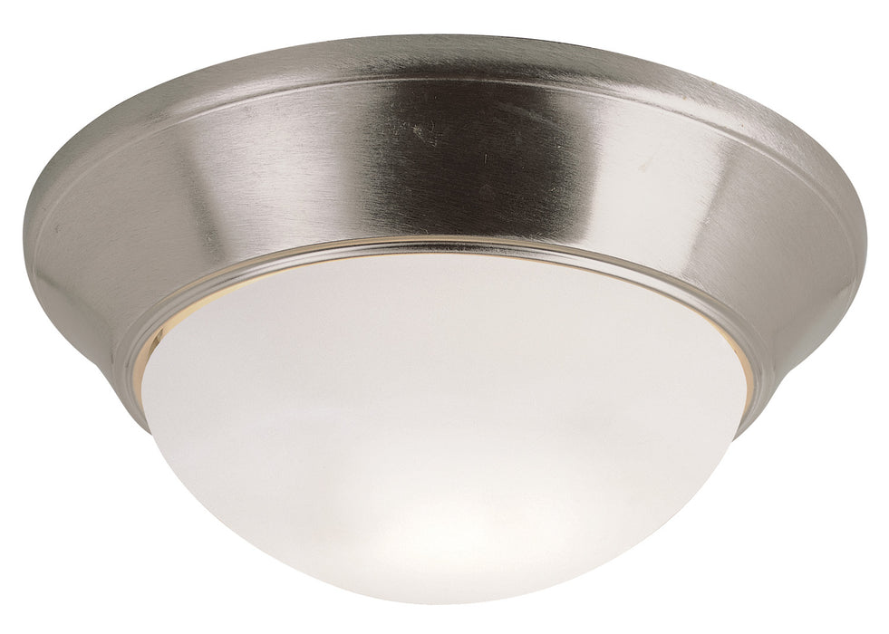 Trans Globe Imports - 57703 BN - Two Light Flushmount - Bolton - Brushed Nickel