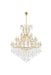 Elegant Lighting - 2800G60G/RC - 49 Light Chandelier - Maria Theresa - Gold