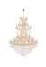 Elegant Lighting - 2800G96G/RC - 85 Light Chandelier - Maria Theresa - Gold