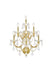 Elegant Lighting - 2800W7G/RC - Seven Light Wall Sconce - Maria Theresa - Gold