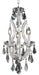 Elegant Lighting - 2801D12C/RC - Four Light Chandelier - Maria Theresa - Chrome