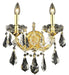 Elegant Lighting - 2801W2G/RC - Two Light Wall Sconce - Maria Theresa - Gold