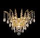 Elegant Lighting - 8033W16G/RC - Three Light Wall Sconce - Victoria - Gold