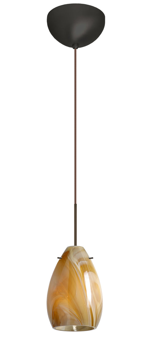Besa - 1XC-1713HN-LED-BR - One Light Pendant - Pera - Bronze