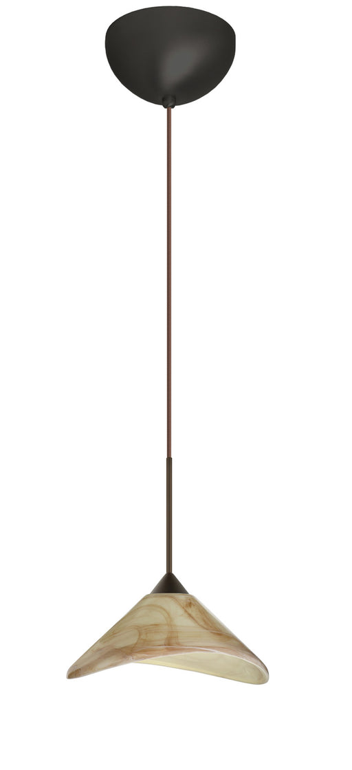 Besa - 1XC-191383-LED-BR - One Light Pendant - Hoppi - Bronze