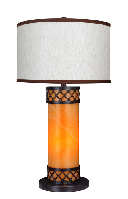 Cal Lighting - BO-2026TB - Two Light Table Lamp - Valencia - Iron/Glass
