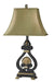 Cal Lighting - BO-244 - 100W Padre Resin Table Lamp - Padre - Dappled Silver