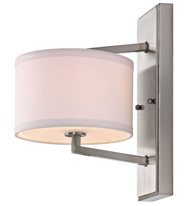 Dolan Designs - 1886-09 - One Light Wall Sconce - Monaco - Satin Nickel
