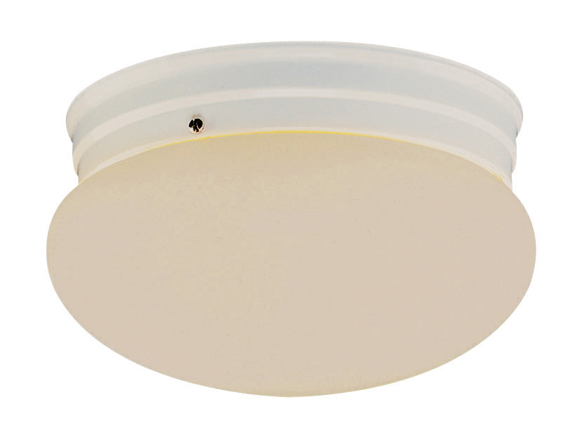 Trans Globe Imports - 3618 WH - One Light Flushmount - Dash - White