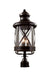Trans Globe Imports - 5123 ROB - Three Light Postmount Lantern - Chandler - Rubbed Oil Bronze