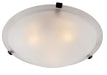 Trans Globe Imports - 58702 ROB - Four Light Flushmount - Cracka - Rubbed Oil Bronze