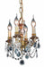Elegant Lighting - 9104D10FG/RC - Four Light Pendant - Lillie - French Gold