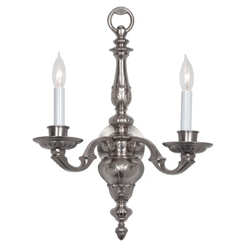 JVI Designs - 234-17 - Two Light Wall Sconce - San Clemente - Pewter