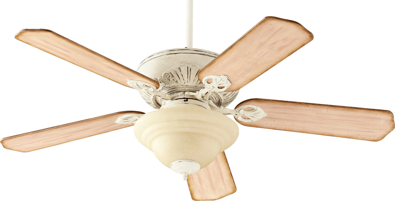 52``Ceiling Fan from the Chateaux collection in Persian White finish