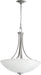 Quorum - 8060-4-64 - Four Light Pendant - Reyes - Classic Nickel