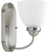 Progress Lighting - P2913-09 - One Light Bath - Heart - Brushed Nickel