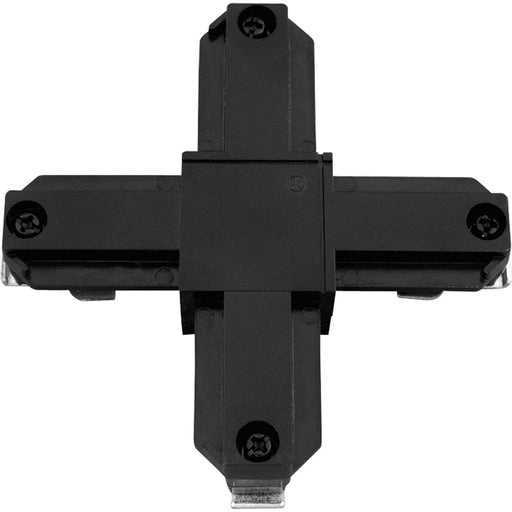 Progress Lighting - P8723-31 - Cross Connector - Track Accessories - Black