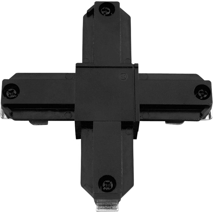 Progress Lighting - P8723-31 - Cross Connector - Track Accessories - Black