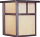 Maxim - 86050HOBU - One Light Outdoor Wall Lantern - Coldwater EE - Burnished