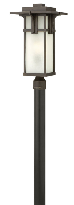 Hinkley - 2231OZ - One Light Post Top/ Pier Mount - Manhattan - Oil Rubbed Bronze