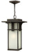 Hinkley - 2232OZ - One Light Hanging Lantern - Manhattan - Oil Rubbed Bronze