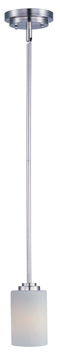 Maxim - 90030SWSN - One Light Mini Pendant - Deven - Satin Nickel