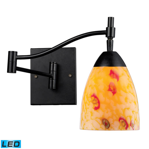 ELK Home - 10151/1DR-YW-LED - LED Wall Sconce - Celina - Dark Rust