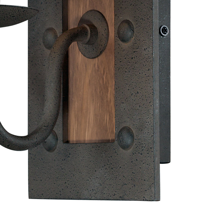 One Light Wall Sconce from the Early American collection in Vintage Rust finish