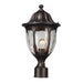 ELK Home - 45005/1 - One Light Outdoor Post Lantern - Glendale - Regal Bronze