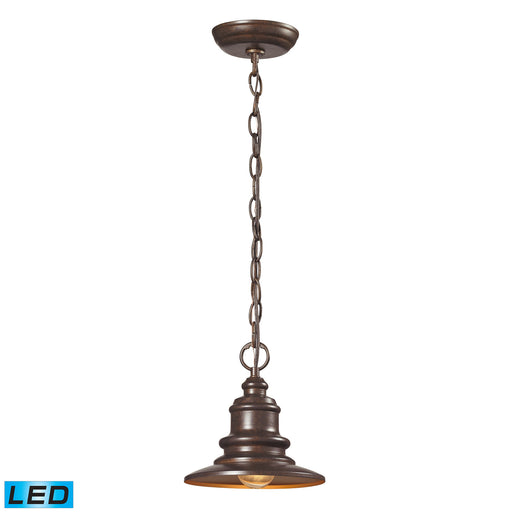 ELK Home - 47011/1-LED - LED Outdoor Pendant - Marina - Hazelnut Bronze