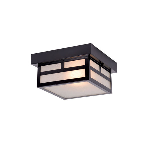 Acclaim Lighting - 4708BK - One Light Outdoor Ceiling Mount - Artisan - Matte Black