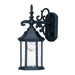 Acclaim Lighting - 5184BK/SD - One Light Outdoor Wall Mount - Madison - Matte Black