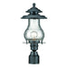 Acclaim Lighting - 8207BK - One Light Outdoor Post Mount - Blue Ridge - Matte Black