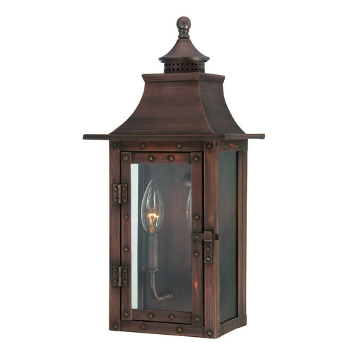 Acclaim Lighting - 8302CP - Two Light Outdoor Wall Mount - St. Charles - Copper Patina
