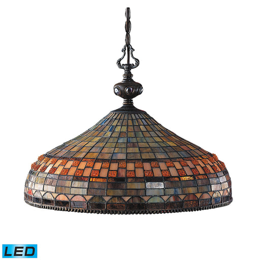 ELK Home - 611-CB-LED - LED Chandelier - Jewelstone - Classic Bronze