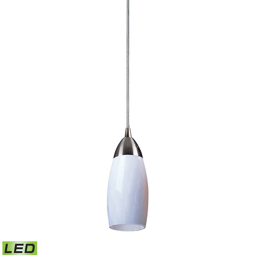 ELK Home - 110-1WH-LED - LED Mini Pendant - Milan - Satin Nickel
